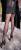 Slingback et bas coutures.