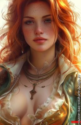 Rousse décolté.